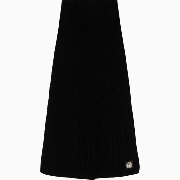 BRAND NEW WITH TAGS STONE ISLAND GEELONG WOOL SCARF - Picture 7 of 13